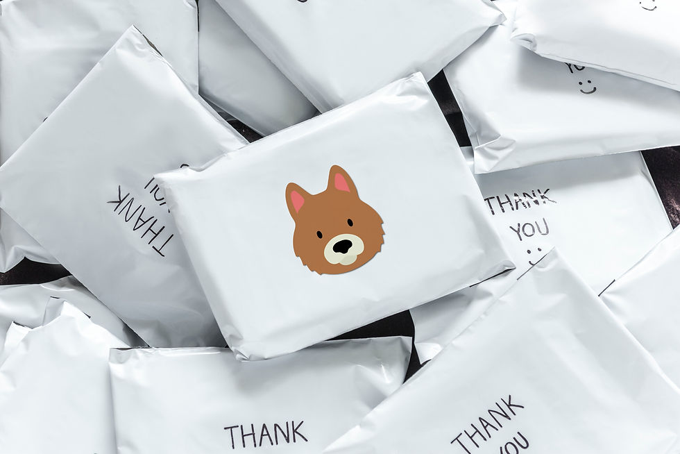 Thumbnail: DOGS PARTY DECORATIONS TEMPLATE