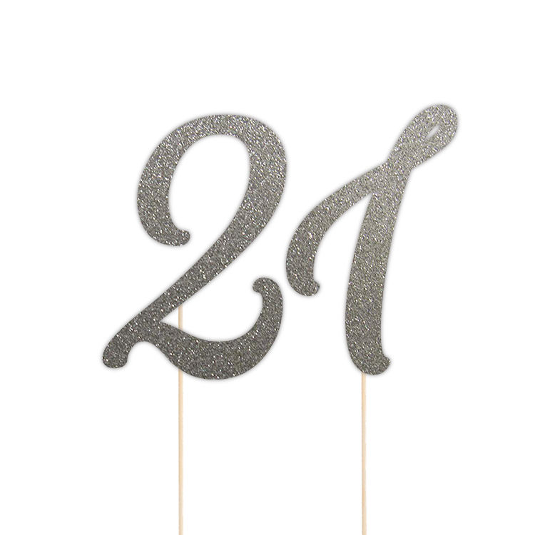 Miniatura: 21 CAKE TOPPER TEMPLATE