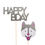 Thumbnail: DOG CAKE TOPPER TEMPLATE  PET BIRTHDAY TEMPLATE