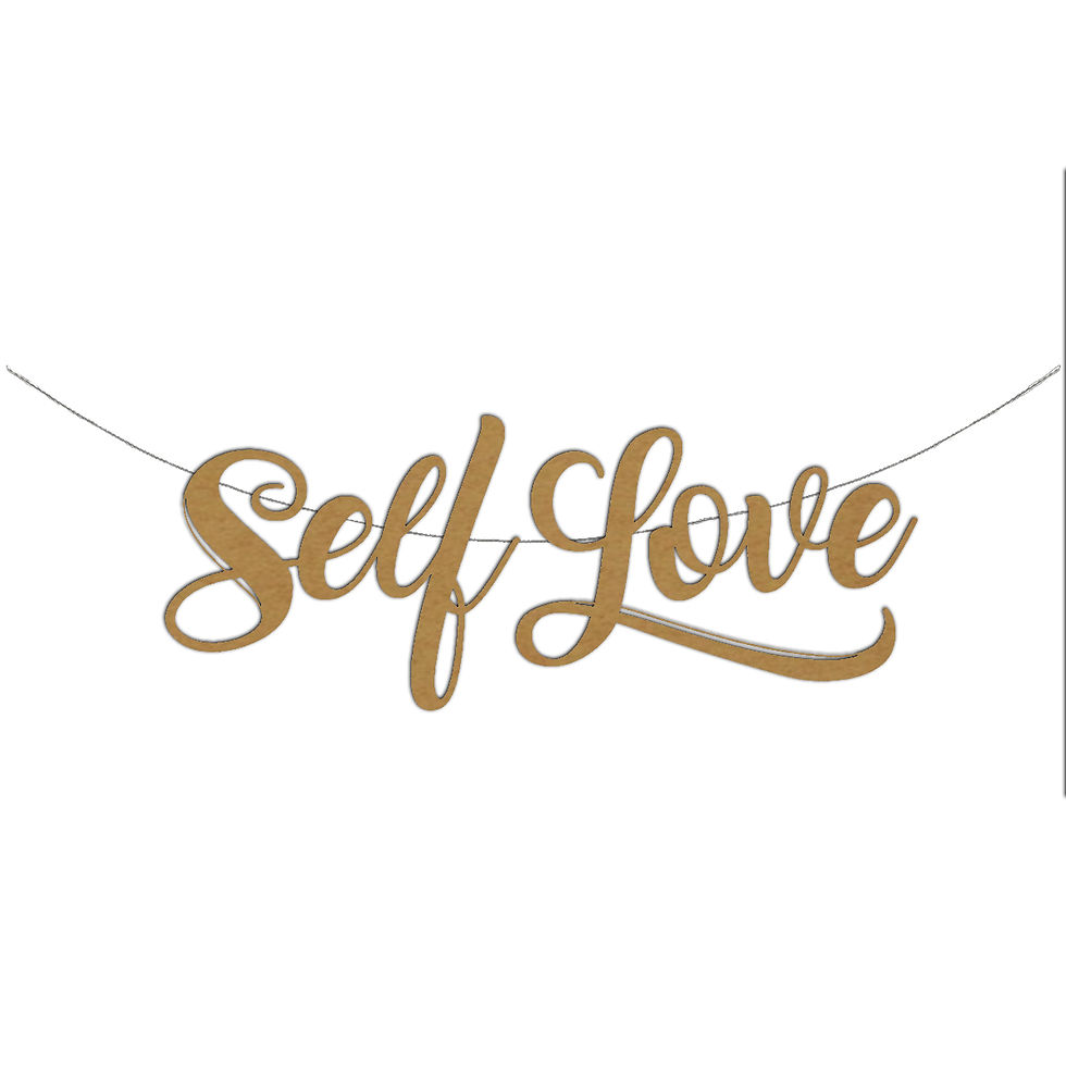 Thumbnail: SELF LOVE GARLAND TEMPLATE