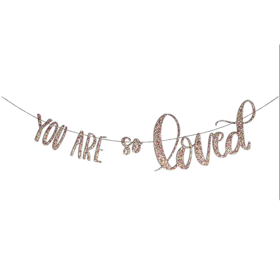 Thumbnail: YOU ARE SO LOVED GARLAND TEMPLATE