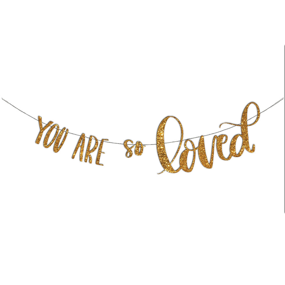 الصورة المصغرة: YOU ARE SO LOVED GARLAND TEMPLATE