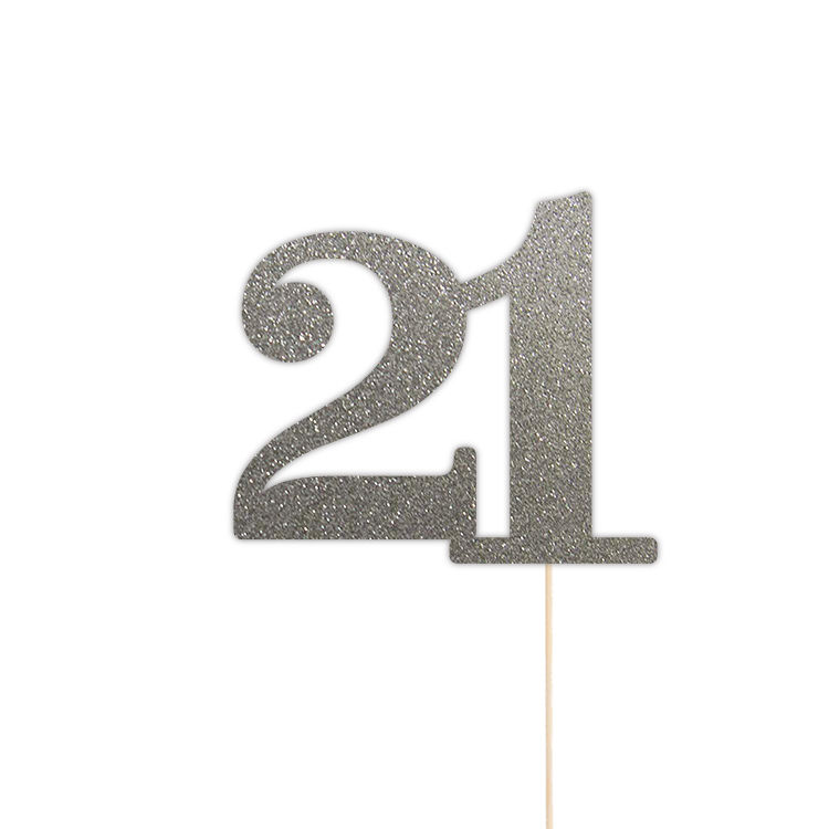 Miniature : 21 CAKE TOPPER TEMPLATE