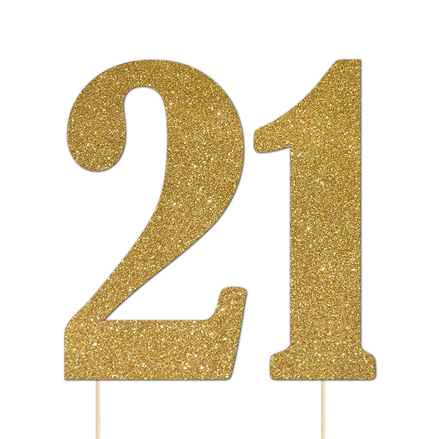 Thumbnail: 21 CAKE TOPPER TEMPLATE