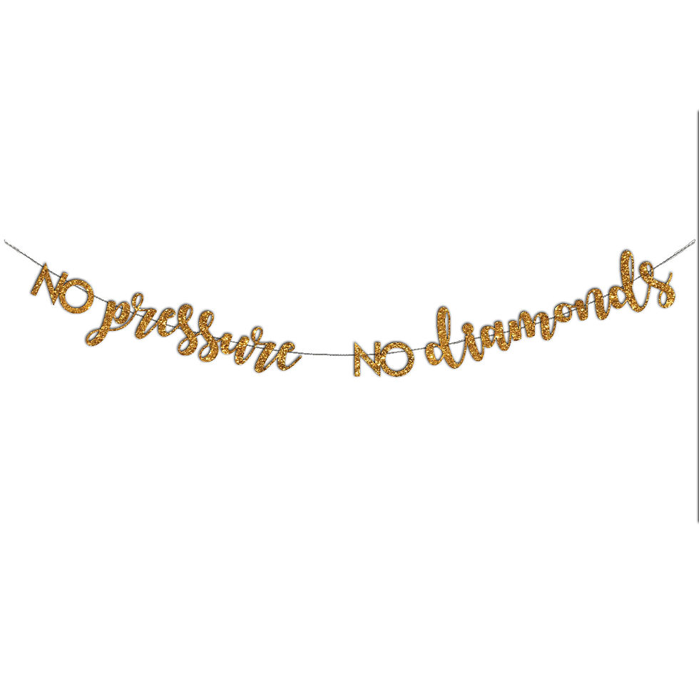 Миниатюра: NO PRESSURE NO DIAMONDS GARLAND TEMPLATE