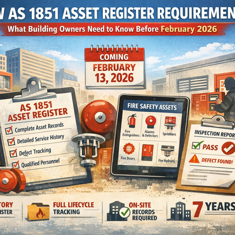 New AS 1851 Asset Register Requirements: What Building Owners Need to Know Before February 2026