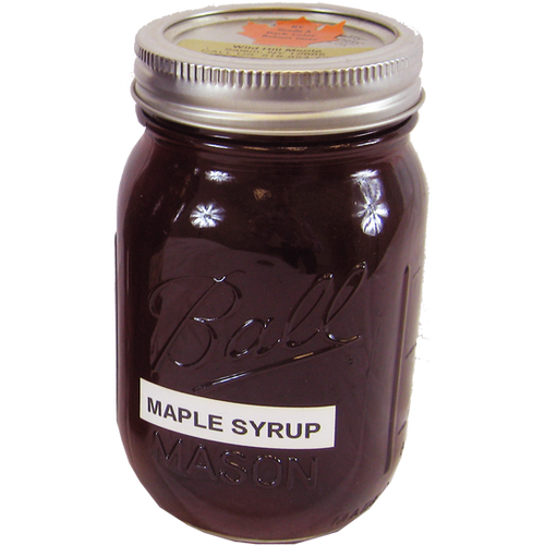 Maple Syrup Mason Jar Pint Wild Hill Maple