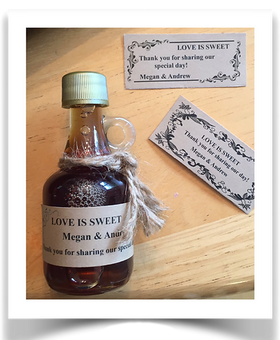 Wild Hill Maple | Pure New York Maple Syrup Favors | Salem, NY