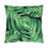Thumbnail: Palm leaves - Black Outdoor Pillow