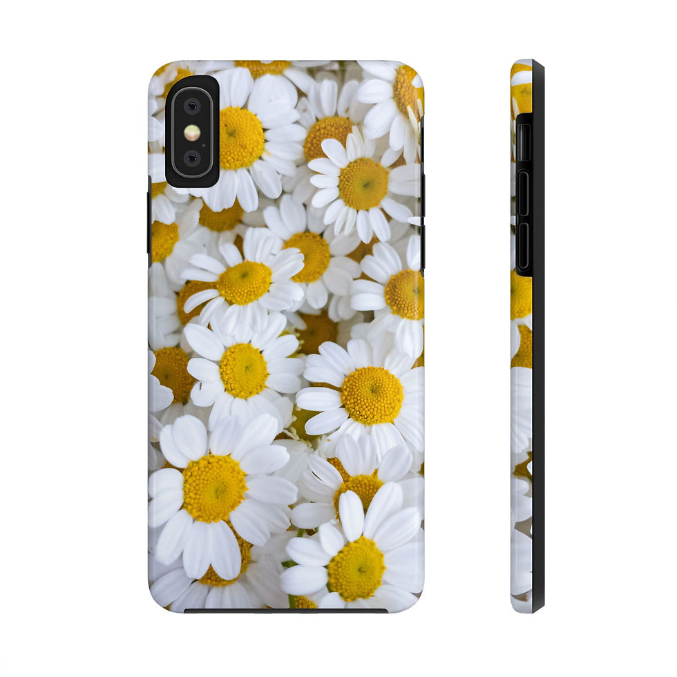 Thumbnail: Daisy Delight Tough Phone Case | Chic Floral Cover & Durable Protection