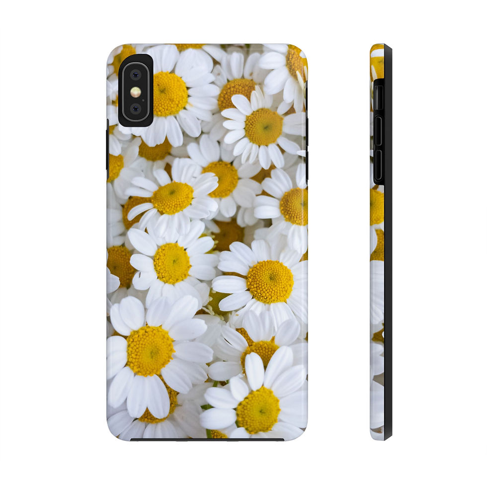 Thumbnail: Daisy Delight Tough Phone Case | Chic Floral Cover & Durable Protection
