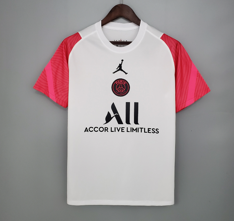 camisa psg treino rosa
