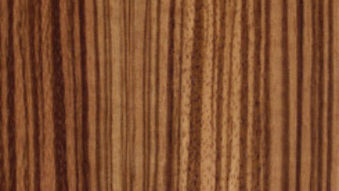 Close-up of wood grain texture, brown and beige vertical lines.