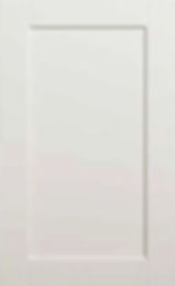 Thermofoil cabinet door, colour white