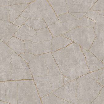 Beige marble texture with golden veins for stylish design background.