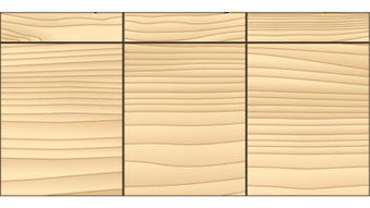 Wooden cabinets with light wood grain. Wood Veneer Cabinet Doors designed by Cabinet Makeover Co.