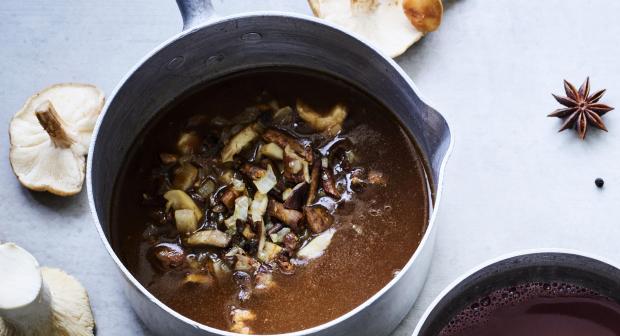 Arranged Food and Objects