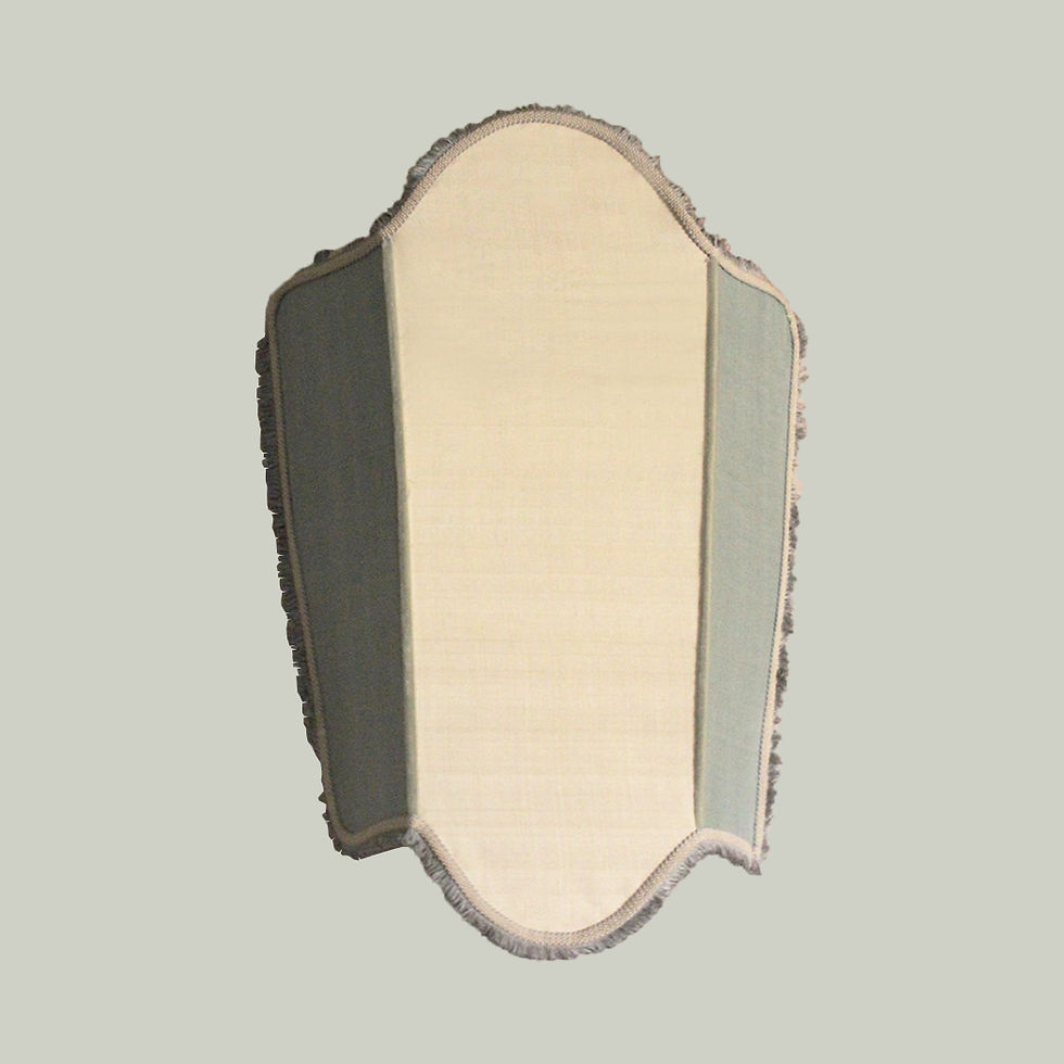 Cream Baroque Shield