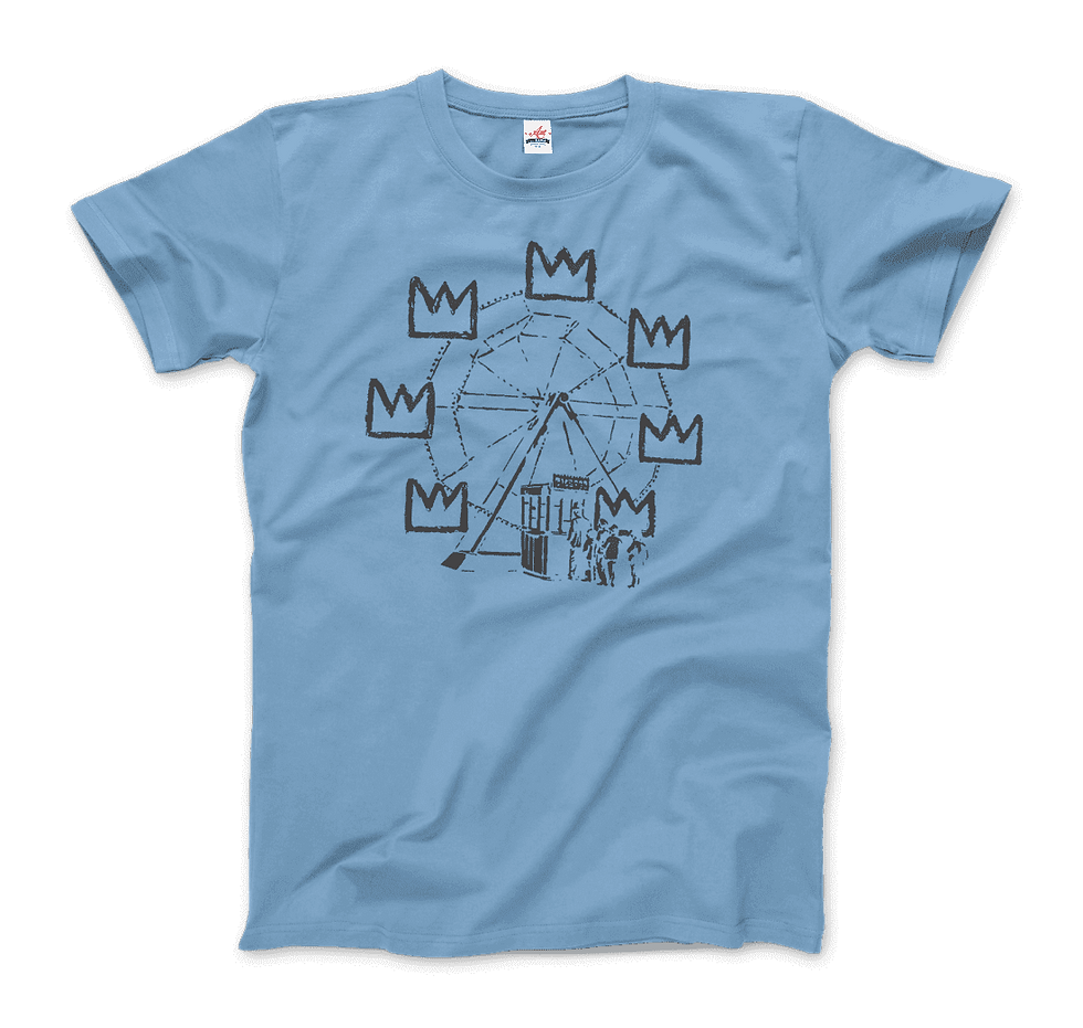 Thumbnail: Banksy Ferris Wheel Artwork T-Shirt