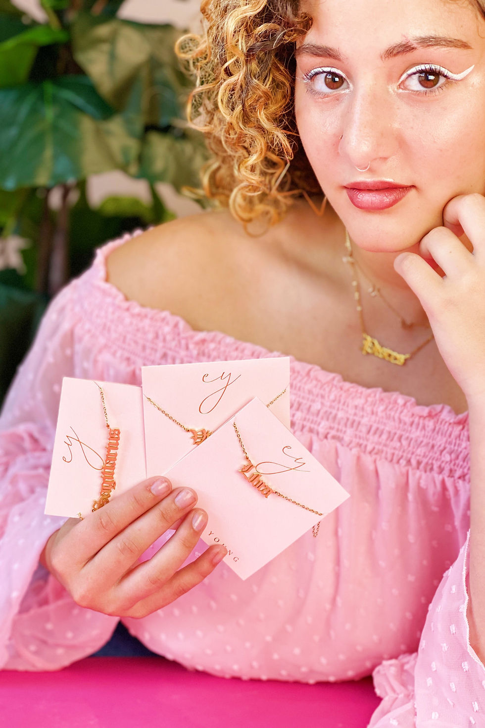 Thumbnail: Old English Zodiac Necklace