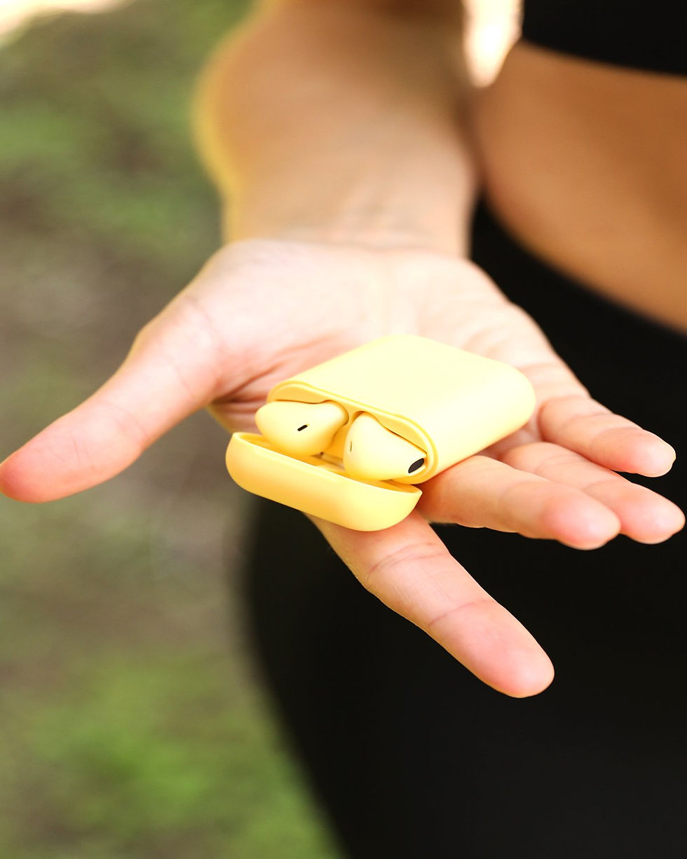 Thumbnail: Macaron Earbuds - Yellow