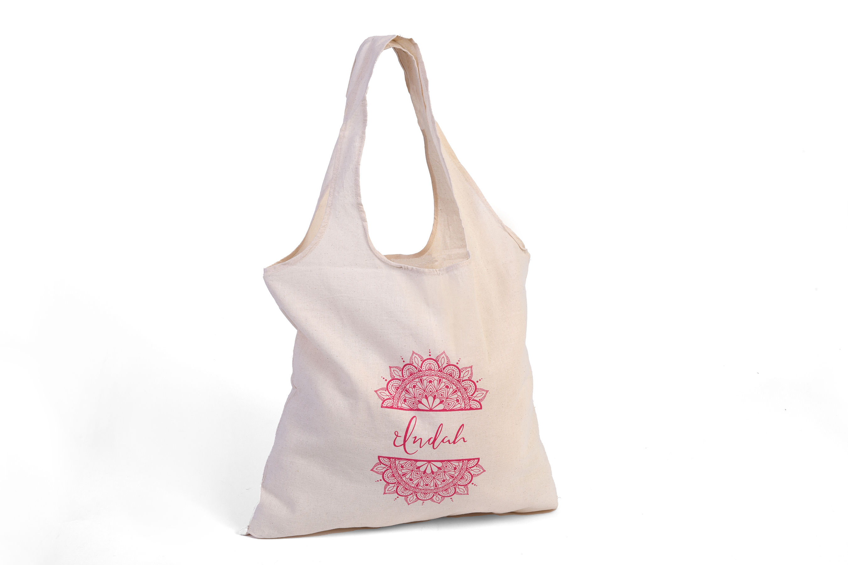 Indah Natural Cotton Shopper Tote
