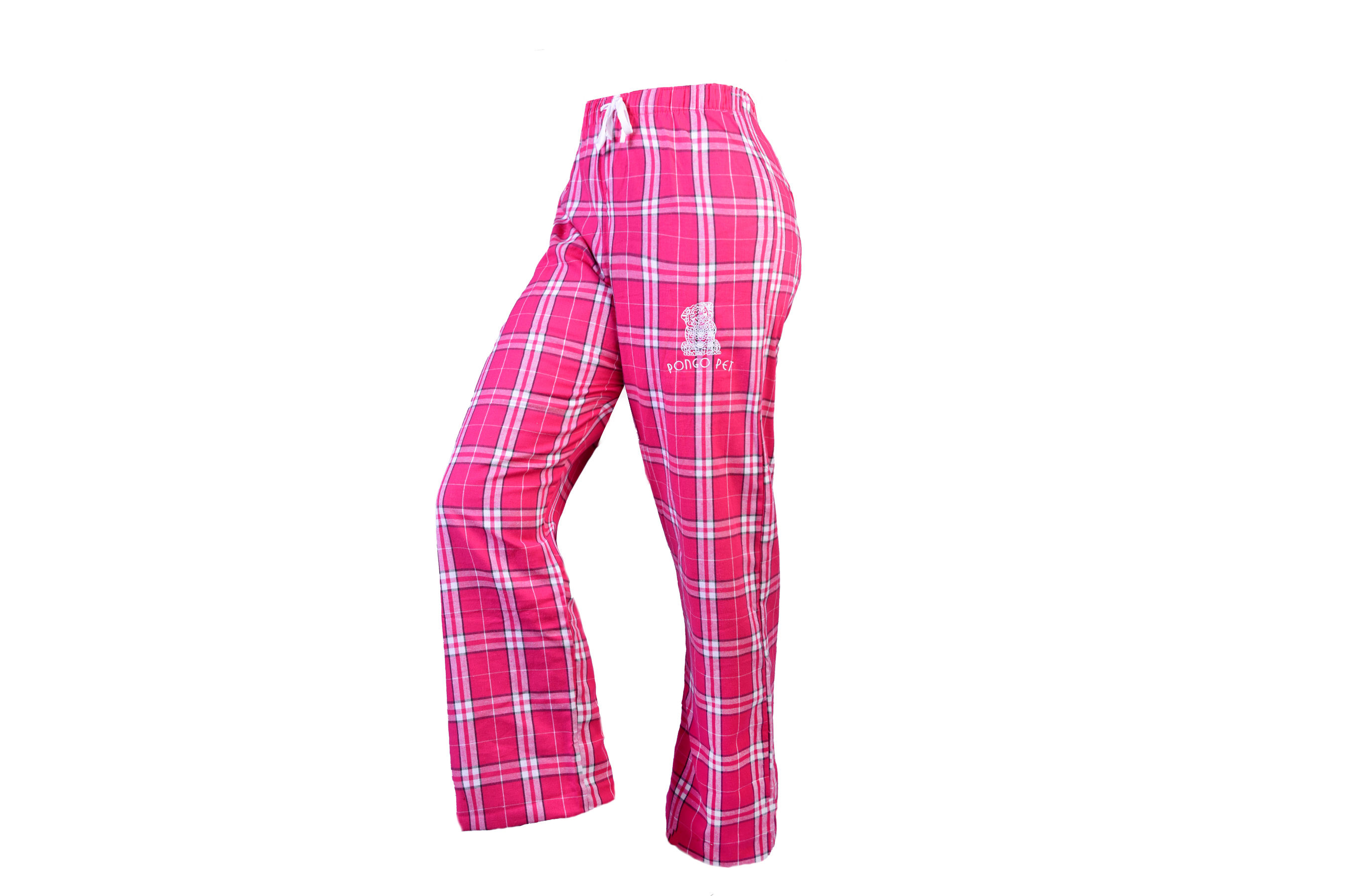 Pongo Pet Lola's Women's Plaid Pajama Pants