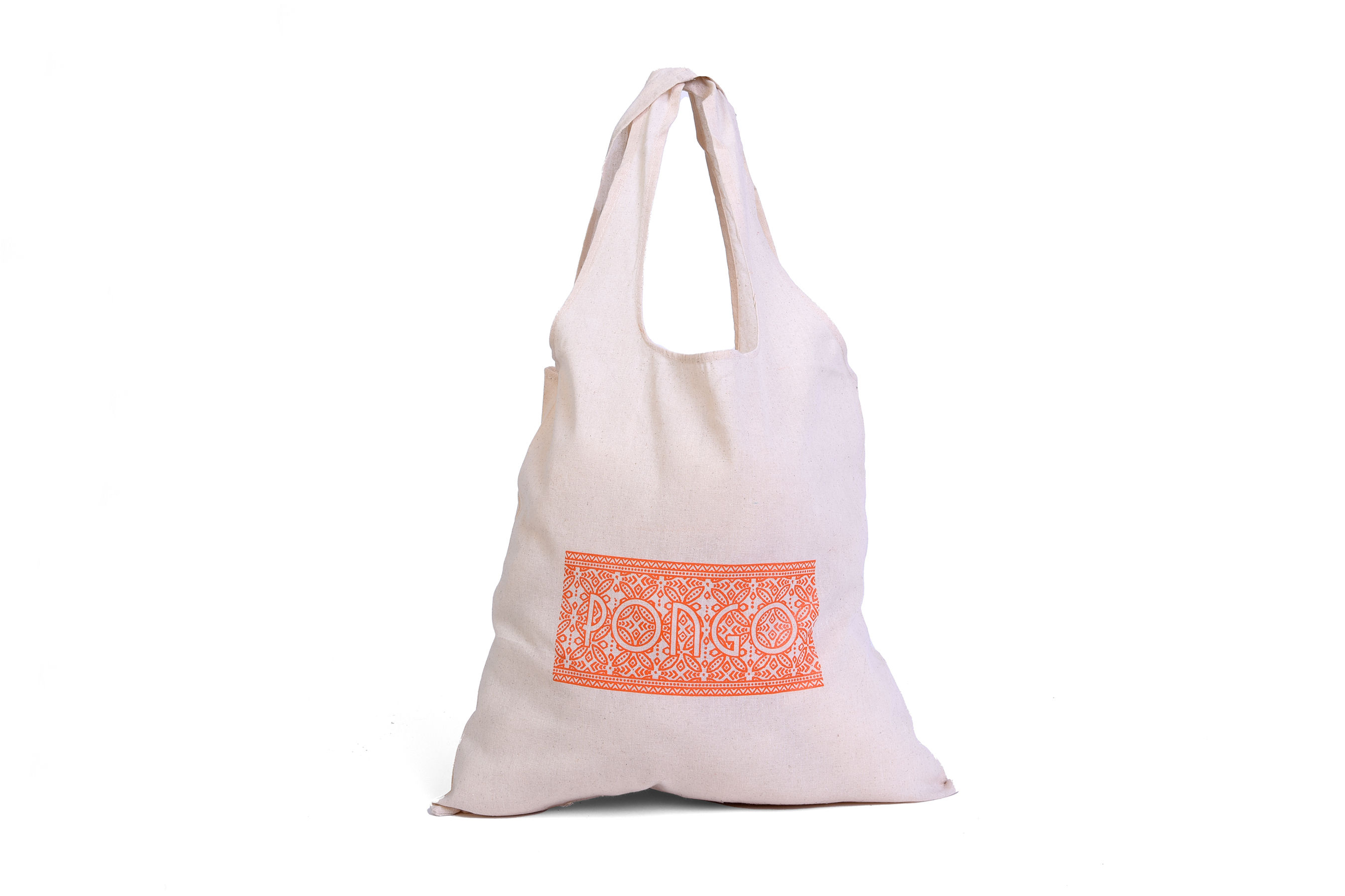 Pongo Natural Cotton Shopper Tote