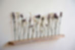 Trockenblumen Vase Live-Edge