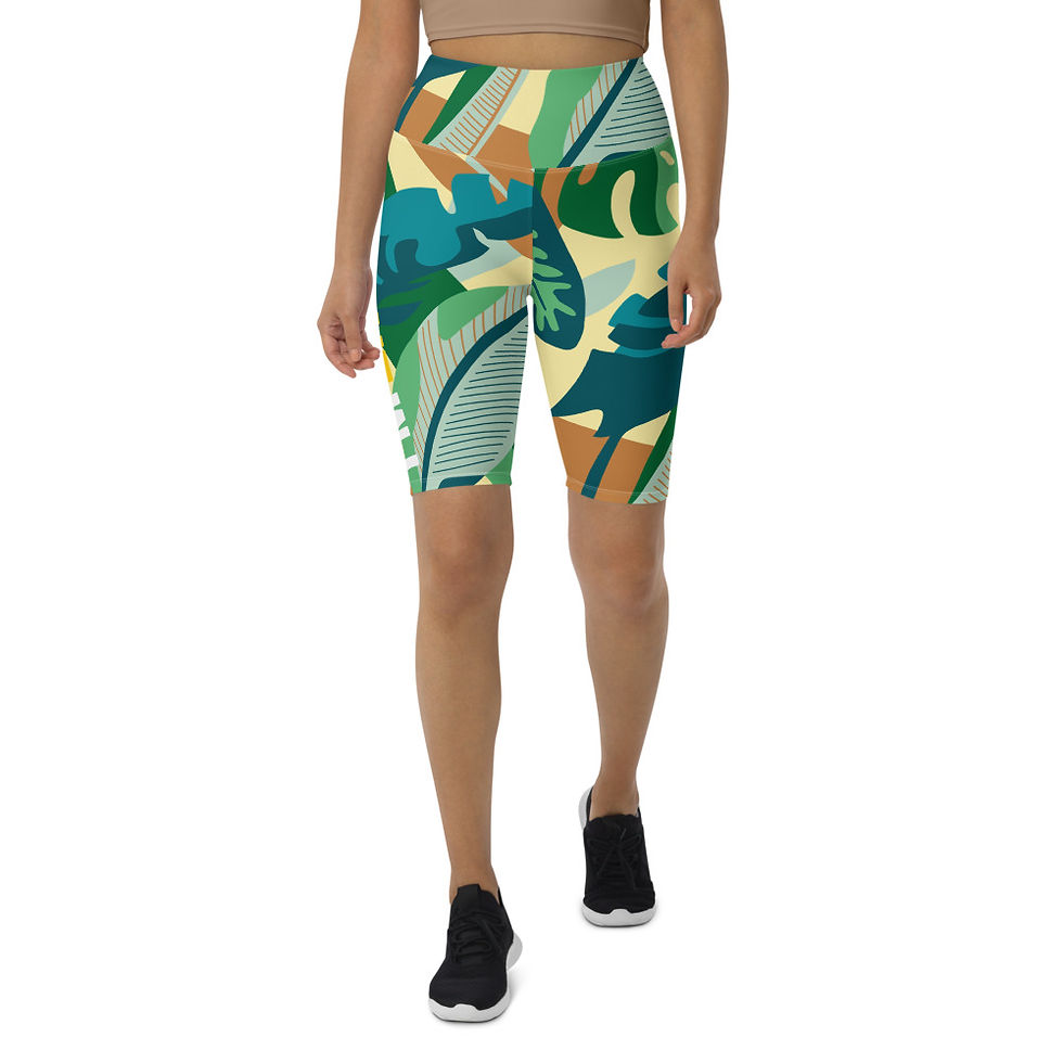 Rainforest Biker Shorts