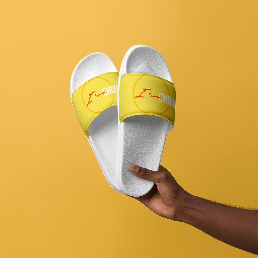 Thumbnail: Men’s PARIS DAISY I'm Enough Slides