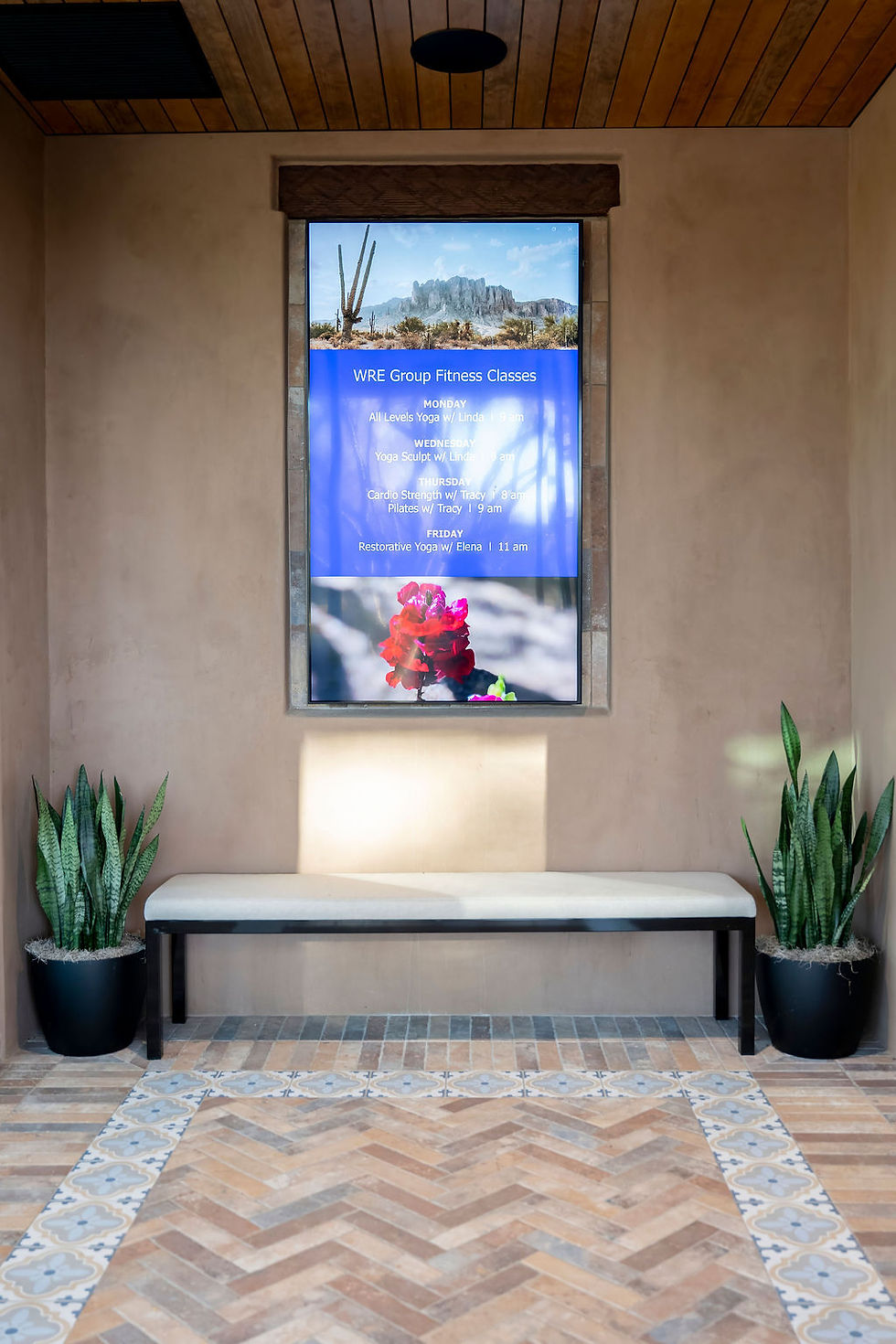 WRE Fitness Center Entrance