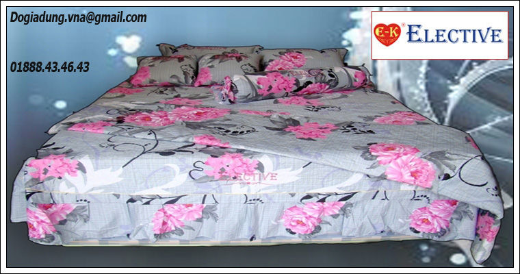 BỘ CHĂN GA GỐI ELECTIVE T5 COTTON-05