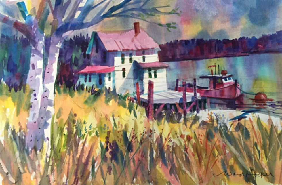 House on Scudder Beach