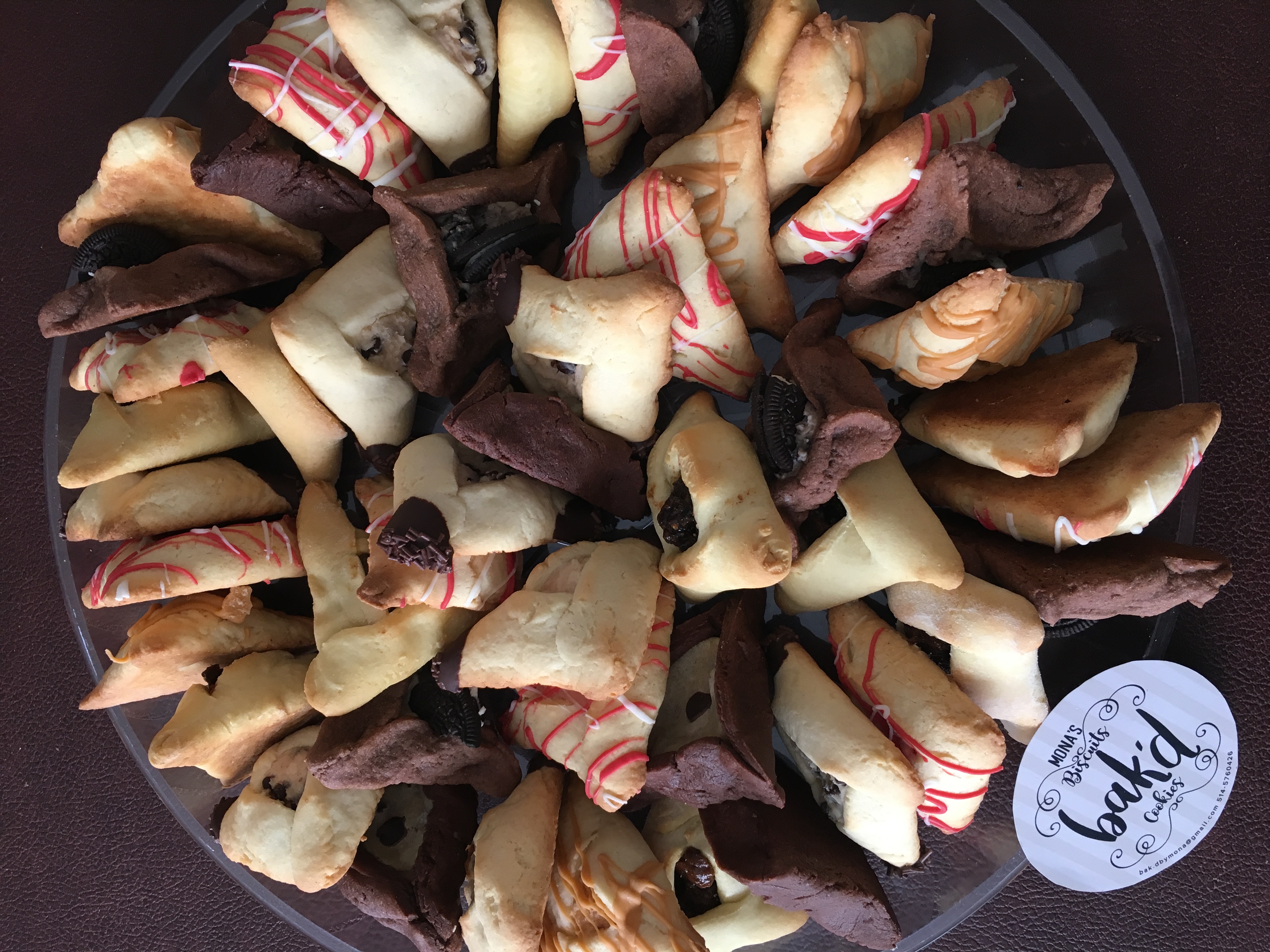 Assorted Hamentashen Platter