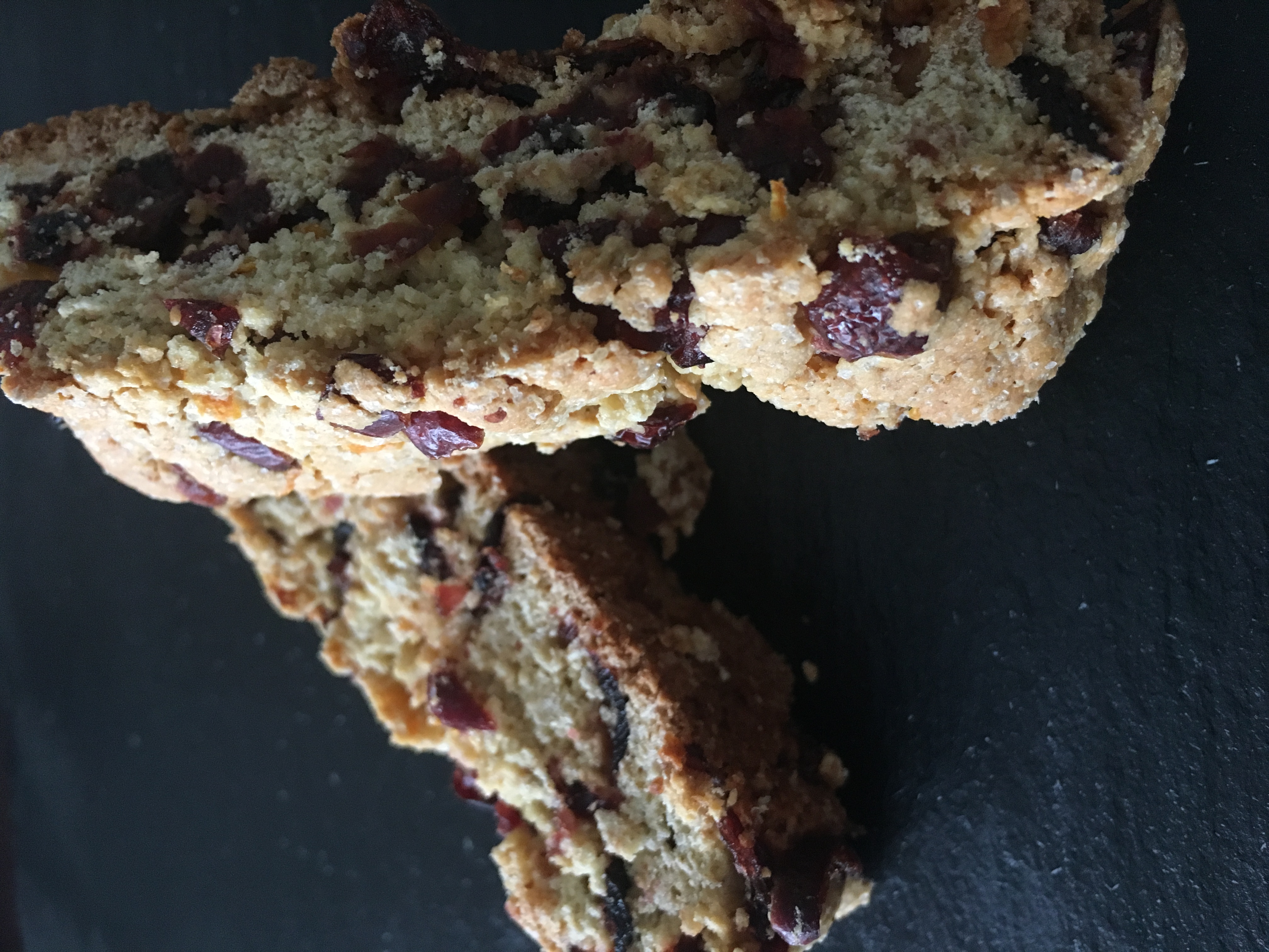 Cranberry Orange Biscotti