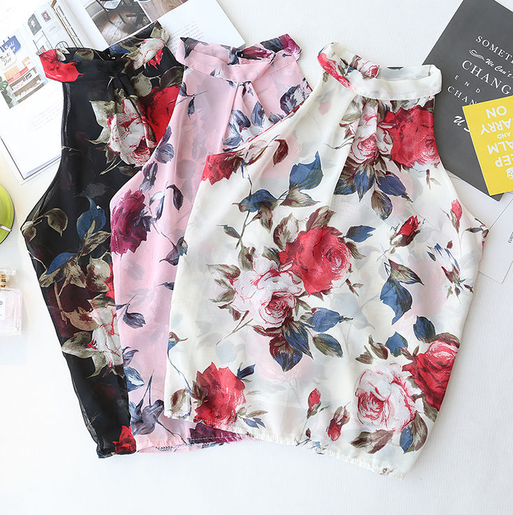 Thumbnail: Printed Chiffon Top