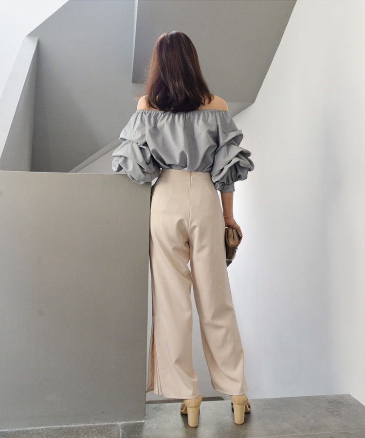 Thumbnail: Checked Off Shoulder Blouse