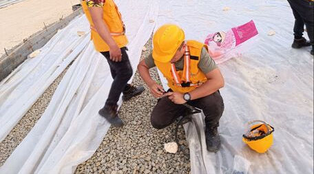 installation of termite reticulation