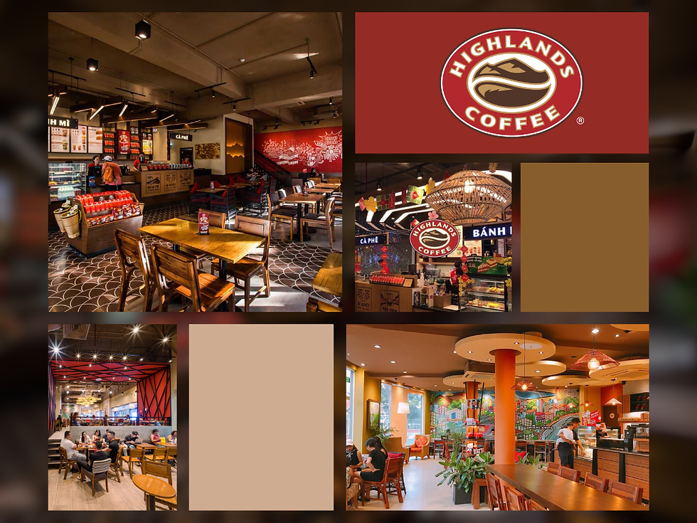 Interiors Branding của Highlands Coffee: Nơi Tinh Thần Việt Giao Thoa Cùng Nhịp Sống Hiện Đại