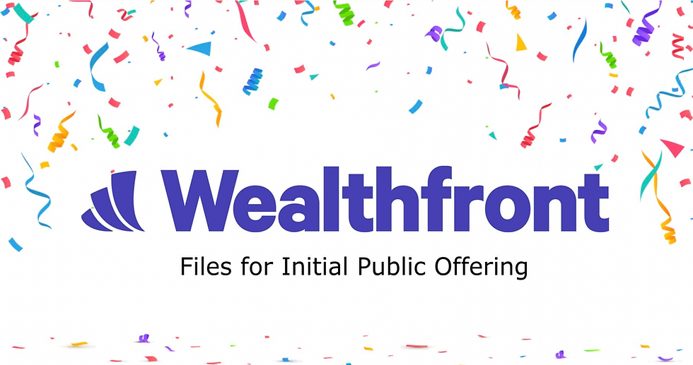 Wealthfront Files for IPO as It Expands Beyond Robo-Advising 
