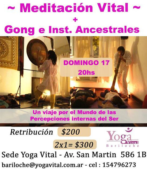Meditación Vital - Baño de Gong