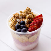 How to make a Granola, Fruit & Yogurt Parfait Recipe - easy food service!