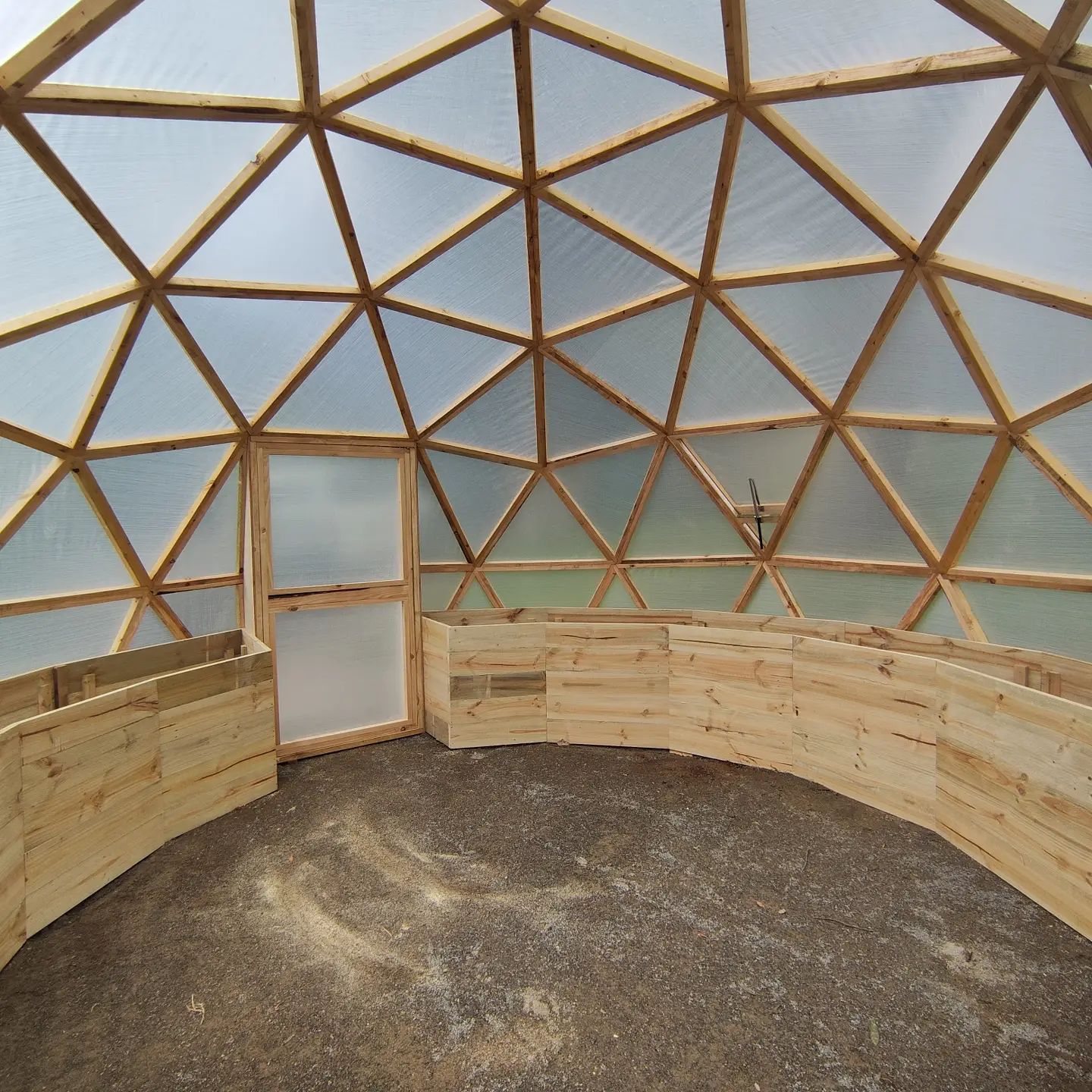 5m Raised Garden Beds Geodomes Australia