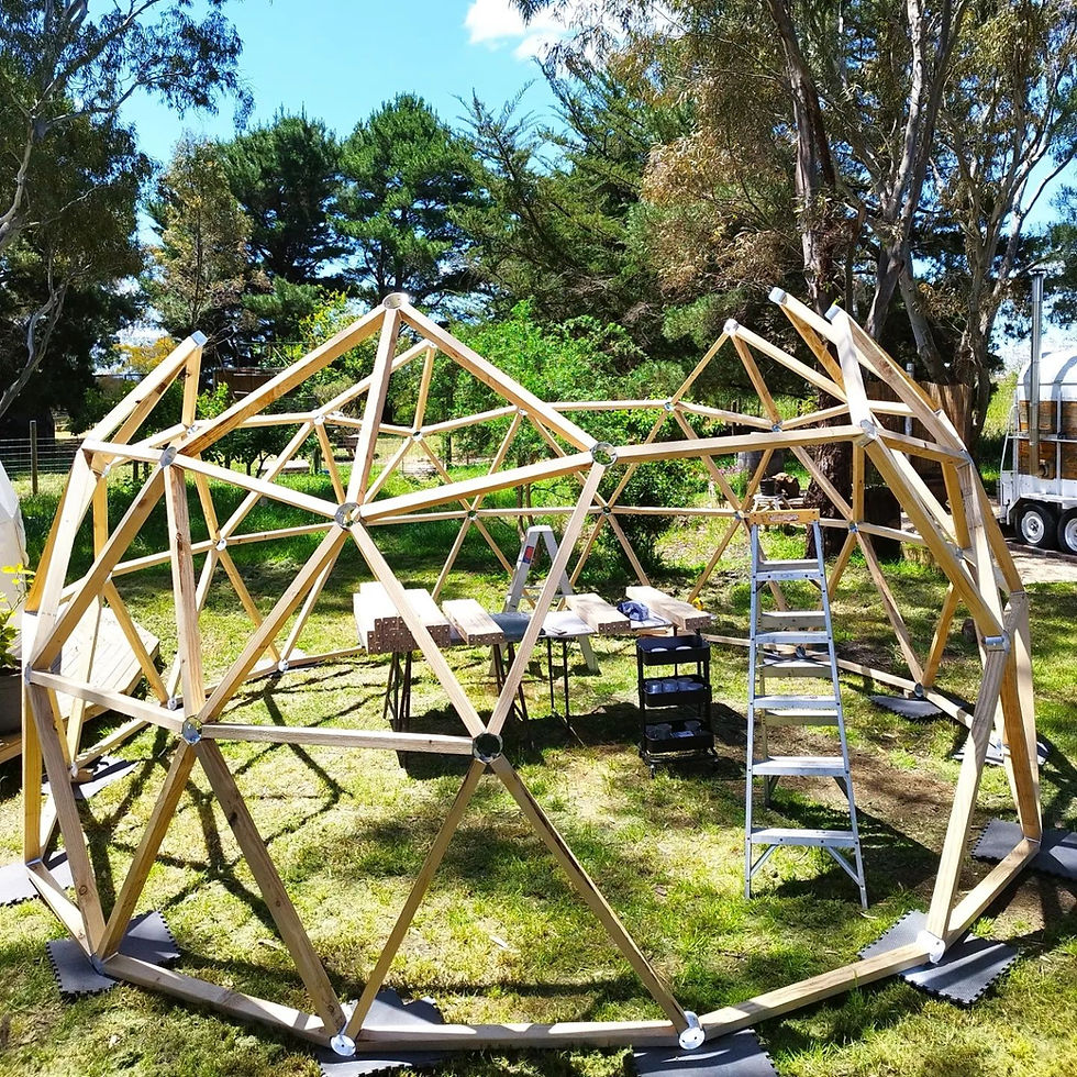 Thumbnail: 5m Geodesic Dome Kit - Just Frame