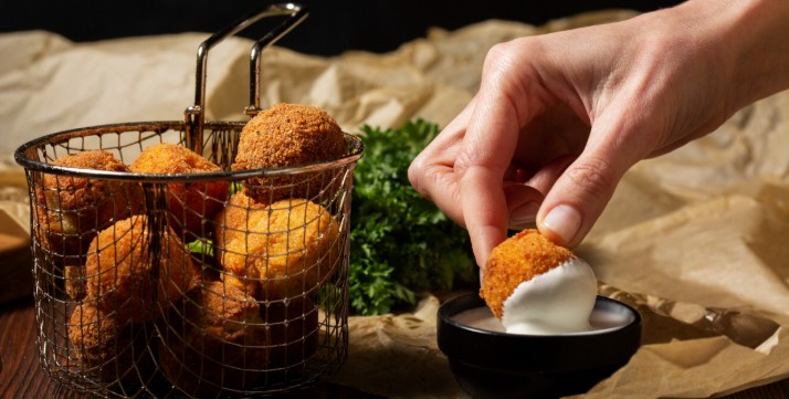 Arranged Food and Objects