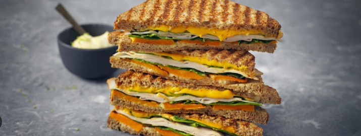 Arranged Food and Objects