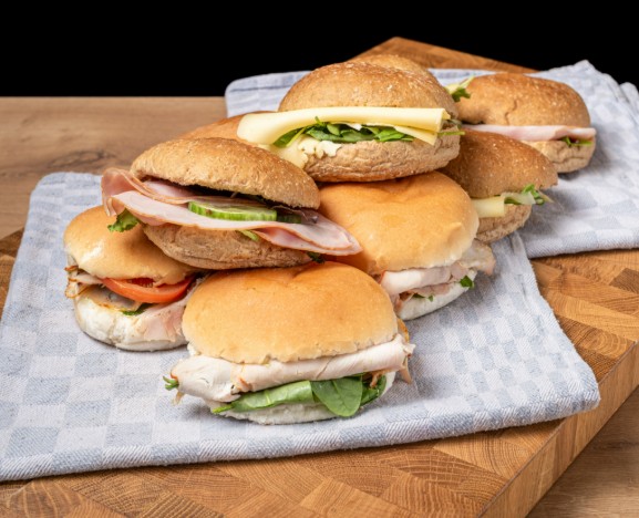 Arranged Food and Objects