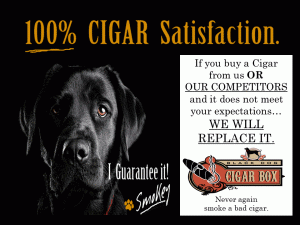 cigar satisfaction guarantee