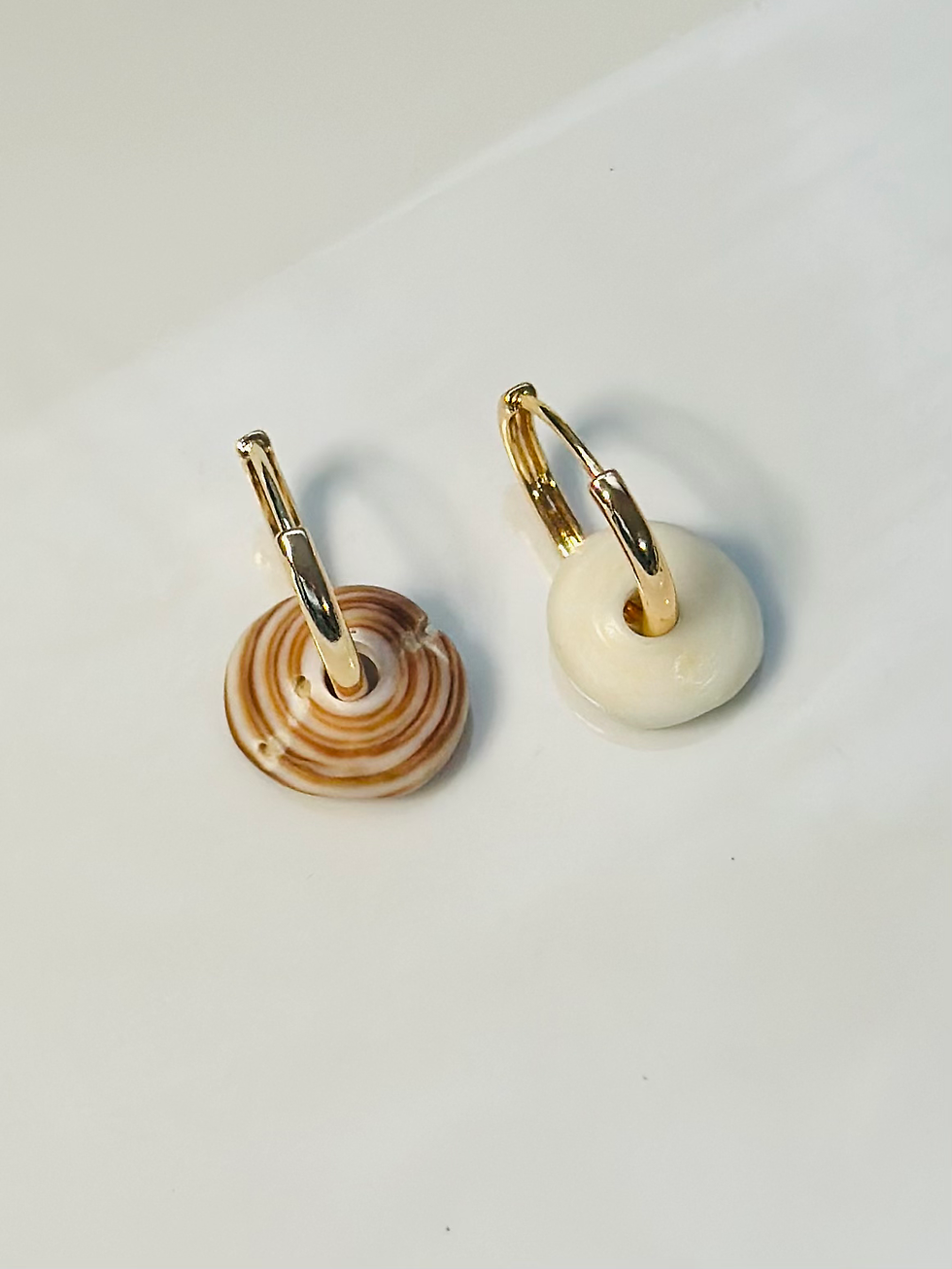 Puka Shell Hoops